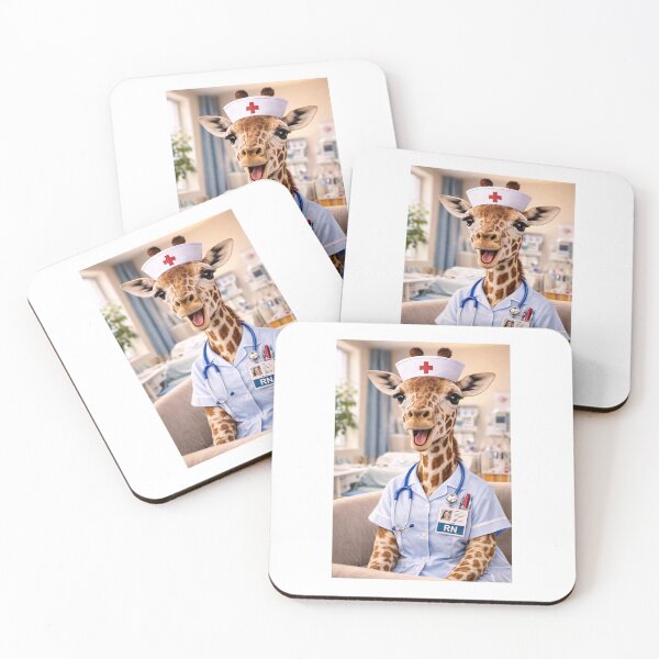 Item preview, Giraffe Nurse  designed and sold by wichardrilliams.