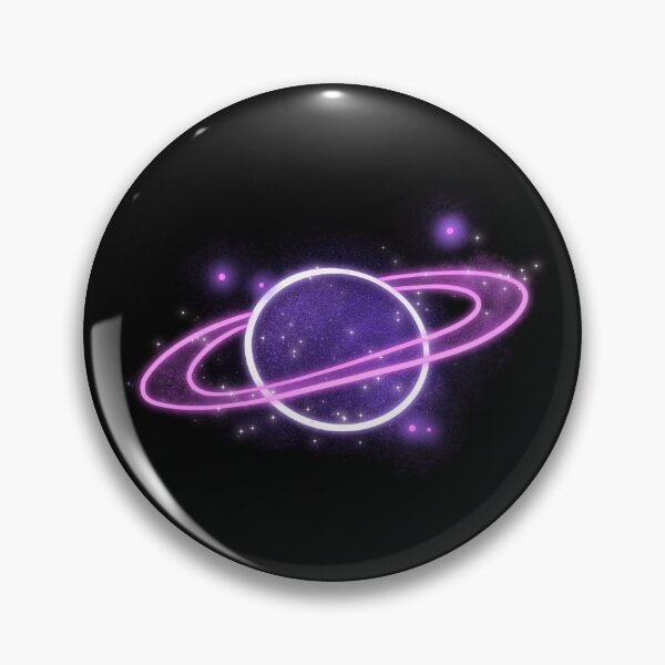 Item preview, Neon Purple Saturn  designed and sold by Desikhanna123.