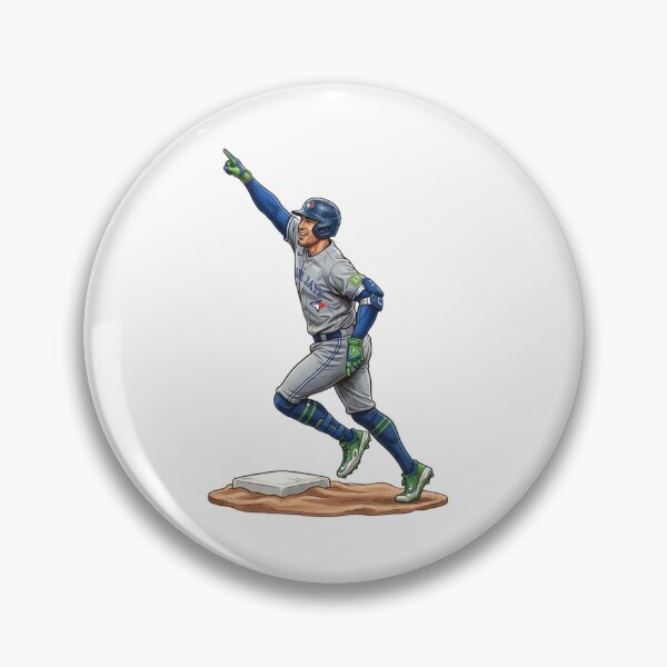 Item preview, George Springer Toronto Blue Jays Home Run Celebration Illustration designed and sold by artsdylan.