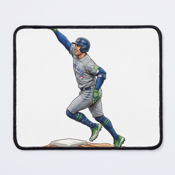 Item preview, George Springer Toronto Blue Jays Home Run Celebration Illustration designed and sold by artsdylan.