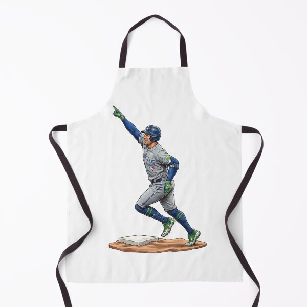 Item preview, George Springer Toronto Blue Jays Home Run Celebration Illustration designed and sold by artsdylan.