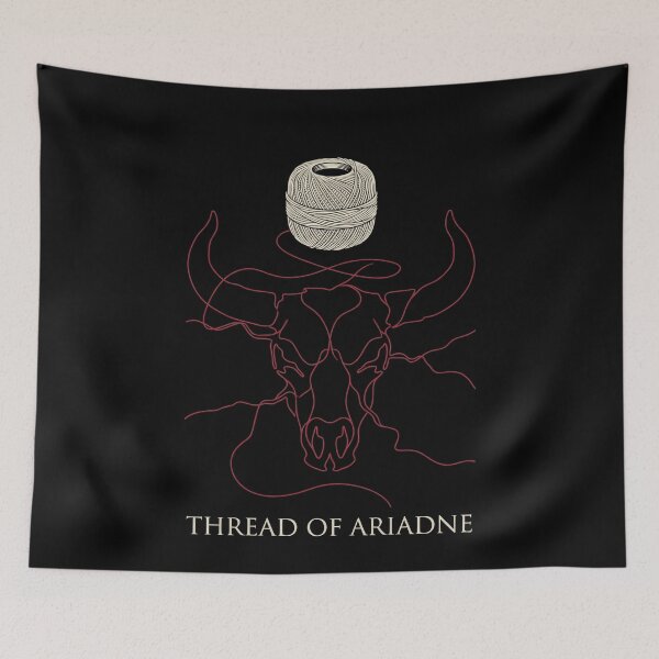 Item preview, Thread of Ariadne Greek Mythology Minotaur Skull designed and sold by k3rstman1.