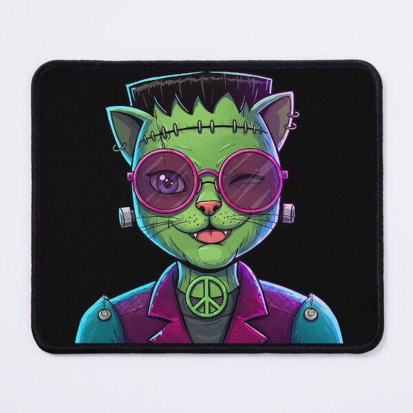 Item preview, Franken Meow Collection: Cyberpunk Peace Kitty 6 designed and sold by Frankenpetz.