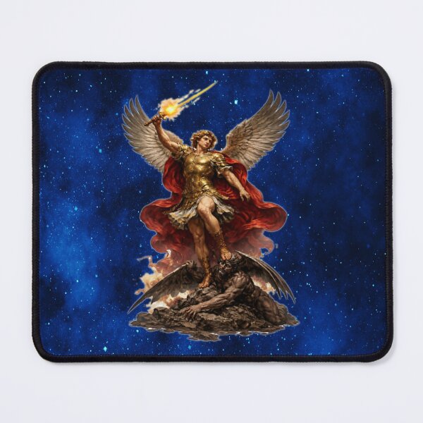 Item preview, St. Michael the Archangel – Defender of Light designed and sold by MysticOzzy.