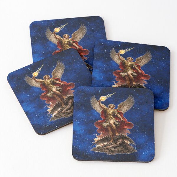 Item preview, St. Michael the Archangel – Defender of Light designed and sold by MysticOzzy.