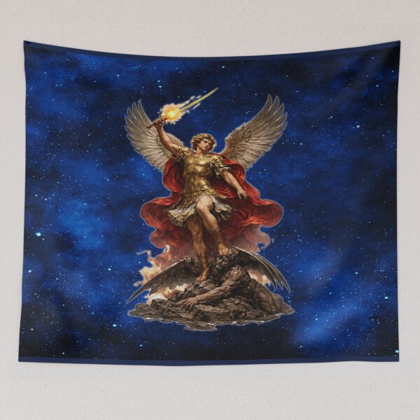 Item preview, St. Michael the Archangel – Defender of Light designed and sold by MysticOzzy.