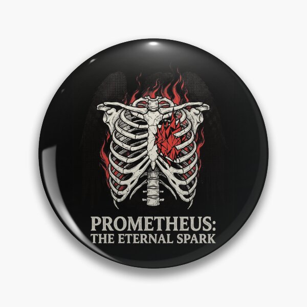 Item preview, Prometheus Eternal Spark Mythological Skeleton Heart designed and sold by k3rstman1.