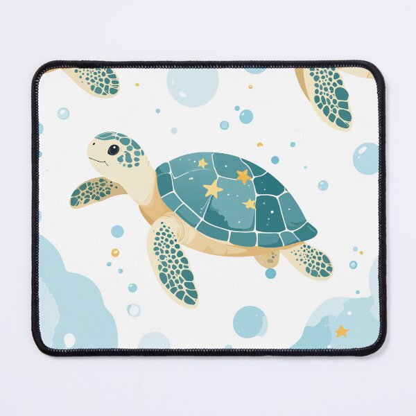 Item preview, Cute Starry Sea Turtle Seamless Pattern designed and sold by BestChoiceService.