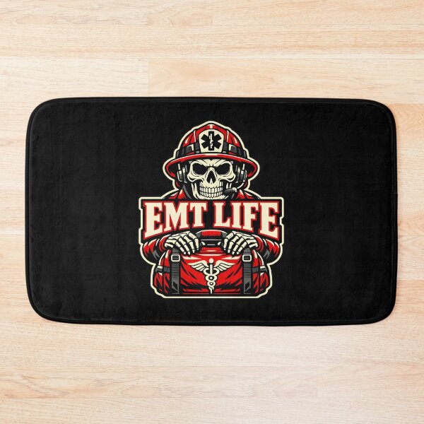 Item preview, EMT Life Skull EMS Paramedic Emergency Medical Technician First Responder Design designed and sold by ClinicalHubs.