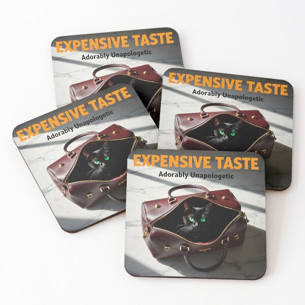 Item preview, Expensive Taste — Adorably Unapologetic | Chic Pet Lifestyle Asset designed and sold by Creative-RE.
