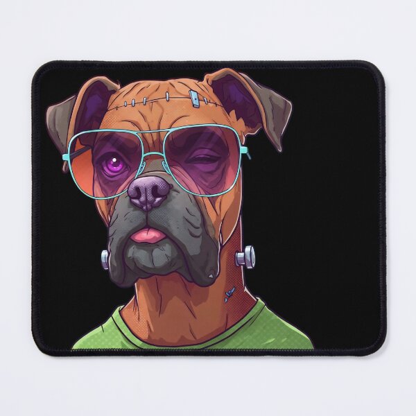 Item preview, Frankenspetz Dog - The Winkin' Boxer designed and sold by Frankenpetz.