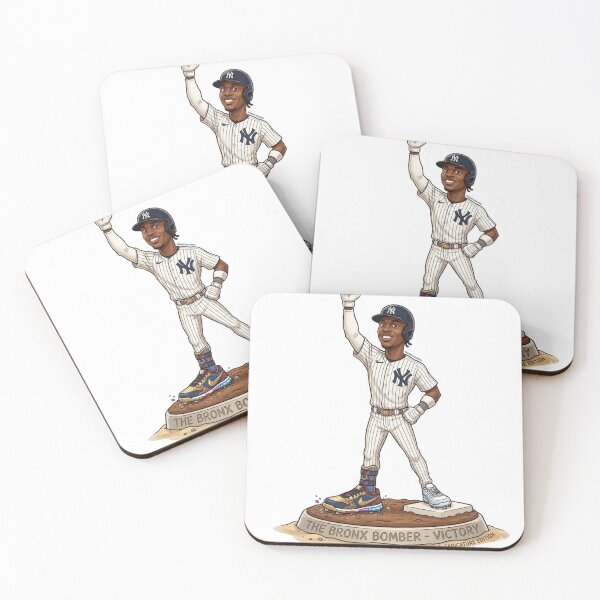 Item preview, Jazz Chisholm Jr. NY Yankees Caricature Figure - Homerun Victory Pose designed and sold by artsdylan.
