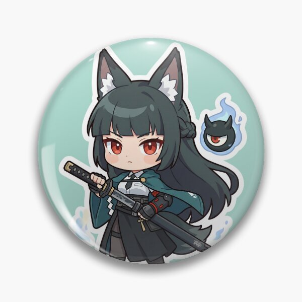 Item preview, Hoshimi Miyabi Chibi // Zenless Zone Zero Chibi designed and sold by Astraphyllia.
