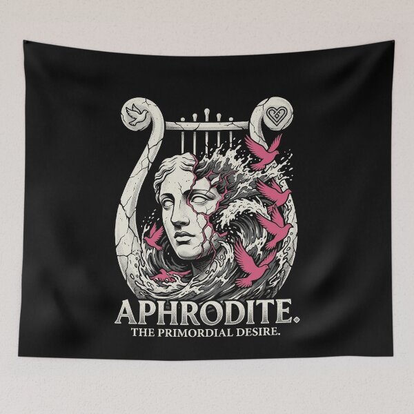 Item preview, Aphrodite Greek Goddess Statue Primordial Desire Doves designed and sold by k3rstman1.