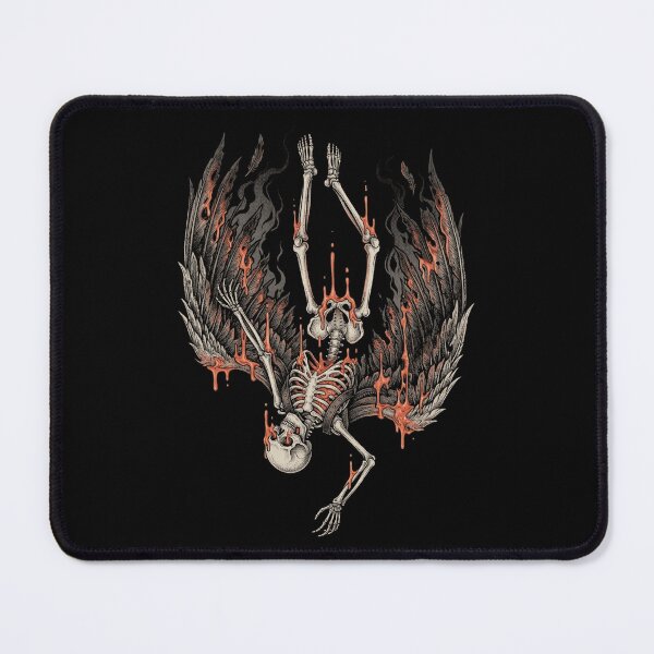 Item preview, Icarus Falling Skeleton Wings Greek Mythology Gothic designed and sold by k3rstman1.