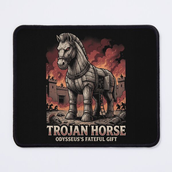 Item preview, Trojan Horse Greek Mythology Ancient War Scene designed and sold by k3rstman1.