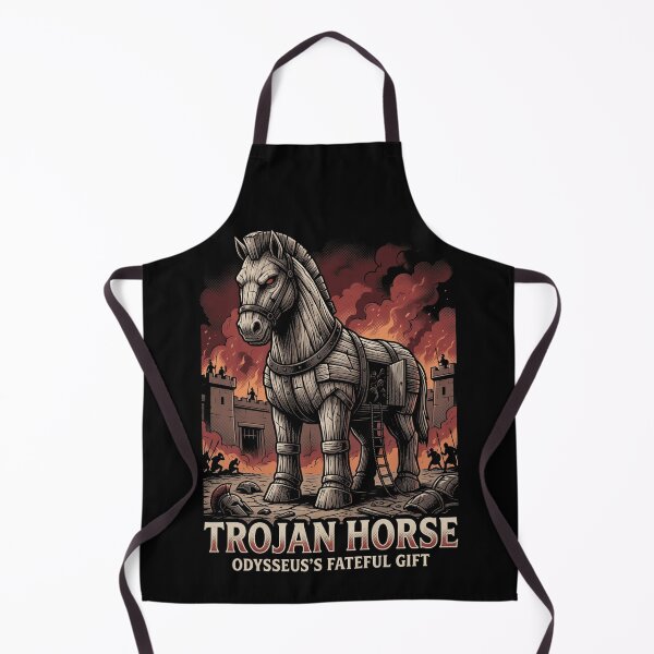 Item preview, Trojan Horse Greek Mythology Ancient War Scene designed and sold by k3rstman1.