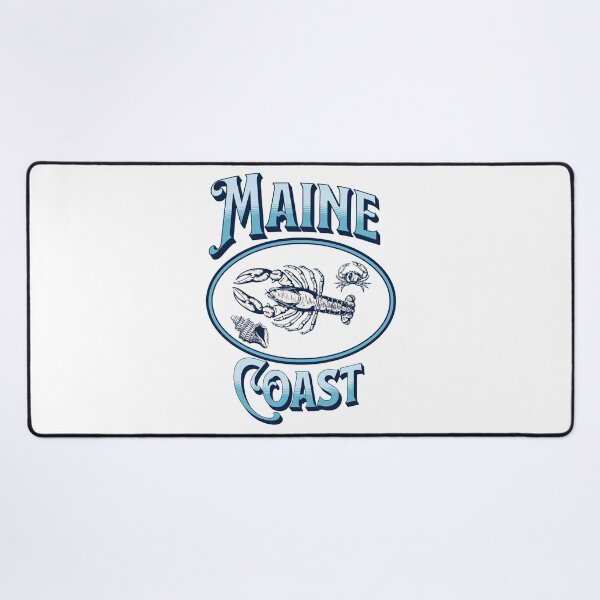 Item preview, Maine Coast Lobster Vintage Travel Style Design designed and sold by ManiacMoose.