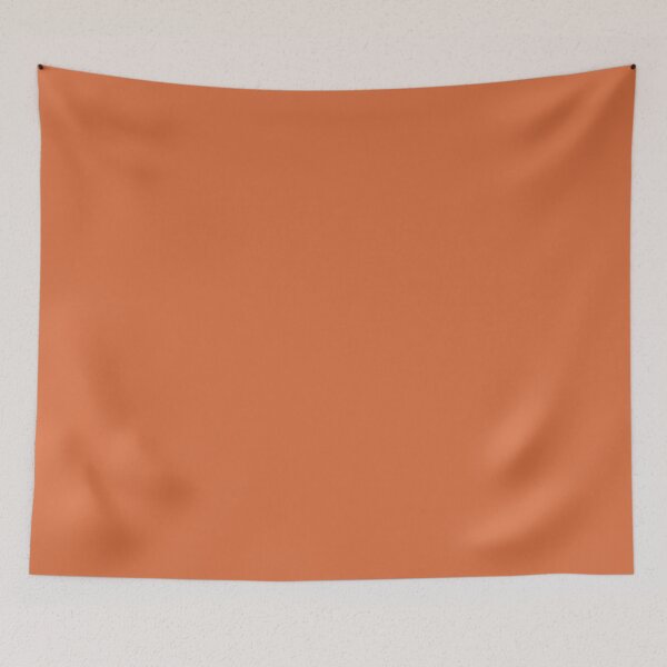 Item preview, Monarch Orange Solid Plain Background designed and sold by burbankdesigns.
