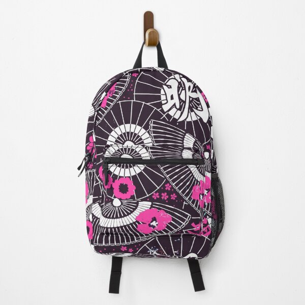 Item preview, Asian Parasol Pattern In Pink, Black And White designed and sold by DEC02.