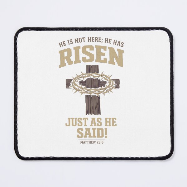 Item preview, Jesus Is Risen Matthew 28:6 Bible Verse Illustration designed and sold by Lio-lio.