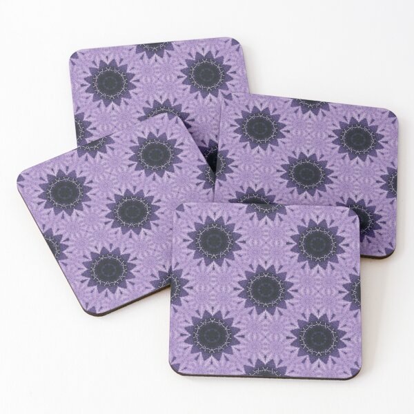 Item preview, Decorative Boho Sun Mandala Pattern in Mauve and Purple designed and sold by Artistestella.