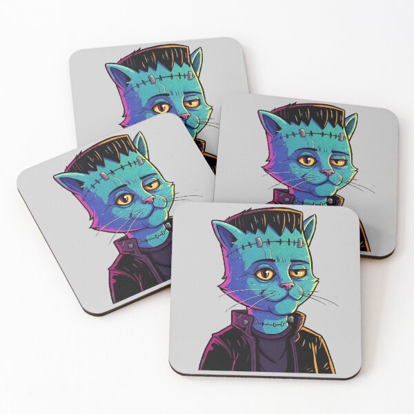 Item preview, Franken Meow Collection: Night-City Rebel Cat 10 designed and sold by Frankenpetz.