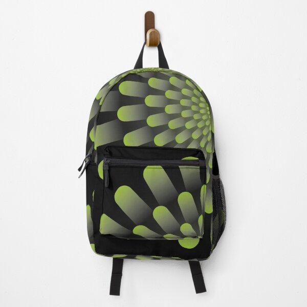 Item preview, Green Radial Geometric Circle Abstract Pattern Design designed and sold by DrTol.