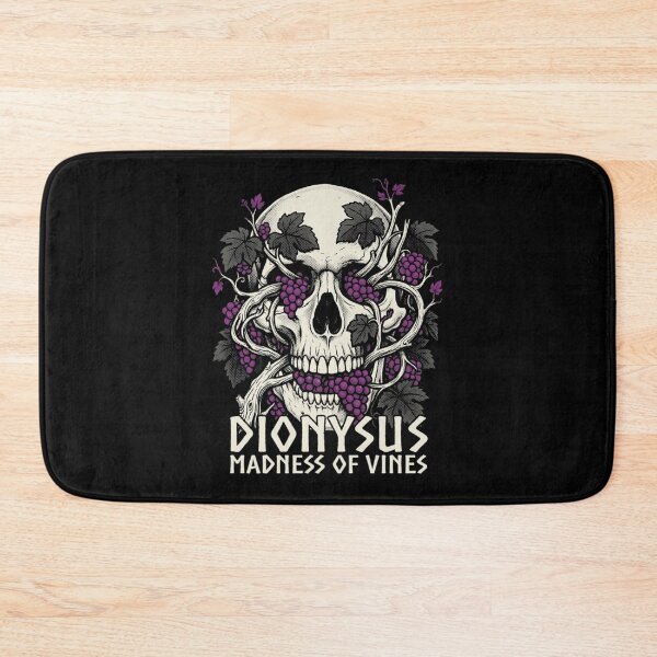 Item preview, Dionysus Madness of Vines Mythological Skull Grapes designed and sold by k3rstman1.
