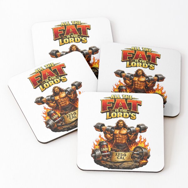 Item preview, All The Fat Is The Lord’s Funny Gym designed and sold by madebysiwa.