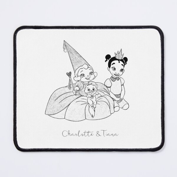 Item preview, Princess Best Friends Drawing Calligraphy designed and sold by Atropa Parcae.