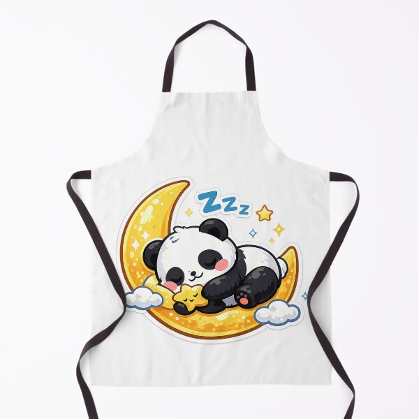 Item preview, Cute Kawaii Panda, Cute Kawaii Sleeping Panda designed and sold by graphic-genie.