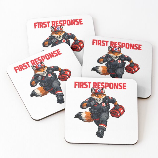 Item preview, First Response EMT EMS Paramedic First Responder Emergency Medical Technician Fox Design designed and sold by ClinicalHubs.