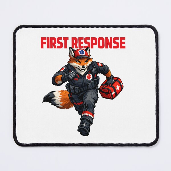 Item preview, First Response EMT EMS Paramedic First Responder Emergency Medical Technician Fox Design designed and sold by ClinicalHubs.