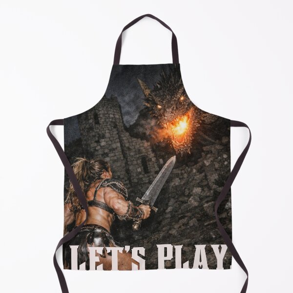 Item preview, Listings Edit listing The warrior and the dragon - Dungeons and Dragons D&D inspired vintage style graphic designed and sold by Neko & Co..