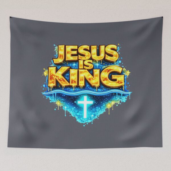 Item preview, Jesus is King! designed and sold by The Art by Rossouw.