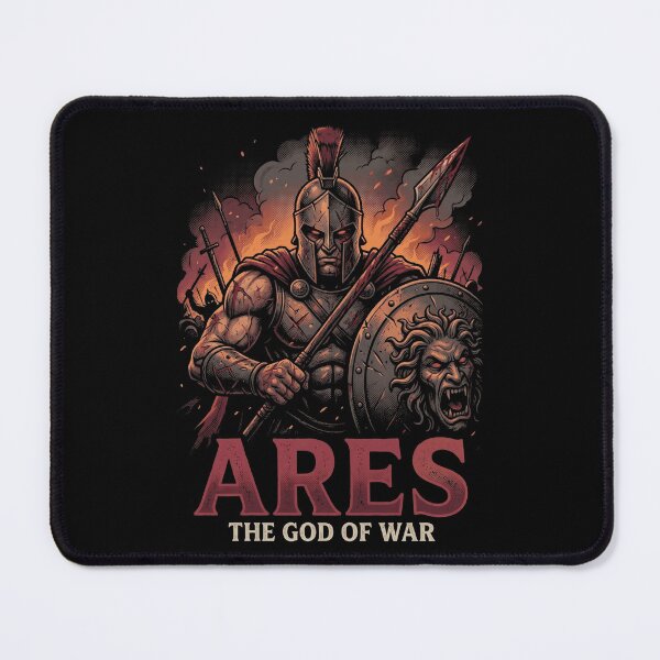 Item preview, Ares God of War Spartan Greek Mythology designed and sold by k3rstman1.