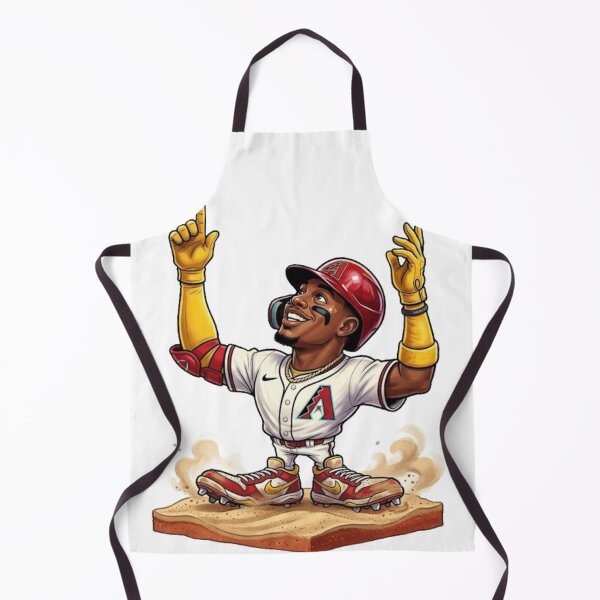Item preview, Geraldo Perdomo Diamondbacks Home Run Celebration Cartoon designed and sold by artsdylan.