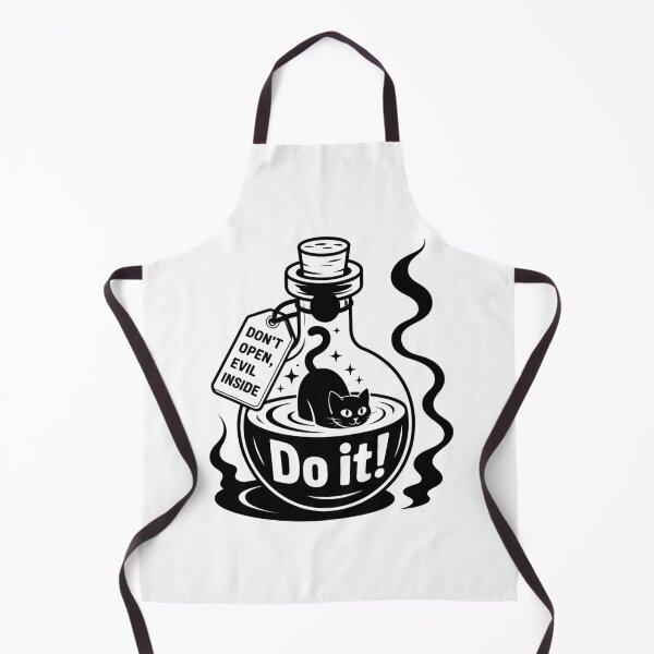 Item preview, Black Cat Potion Aesthetic – Witch Bottle Illustration, Cute Spooky Magic Design designed and sold by Timegraf.