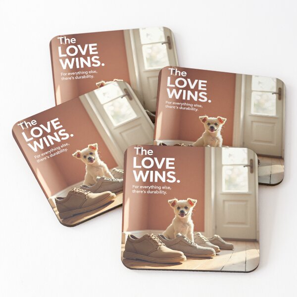 Item preview, The Love Wins — For everything else, there's durability. designed and sold by Creative-RE.