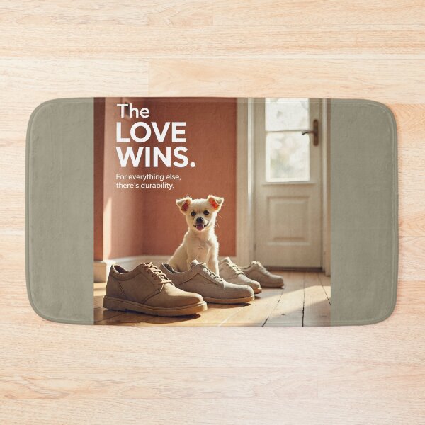 Item preview, The Love Wins — For everything else, there's durability. designed and sold by Creative-RE.