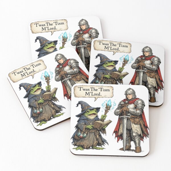 Item preview, Twas The Tism Mlord Funny Medieval Frog designed and sold by madebysiwa.