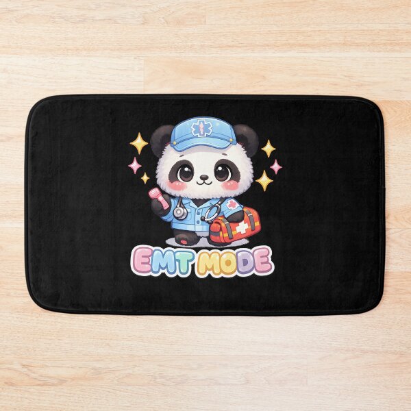 Item preview, EMT Mode Cute Panda Paramedic EMS Emergency Medical Technician Gift Design designed and sold by ClinicalHubs.