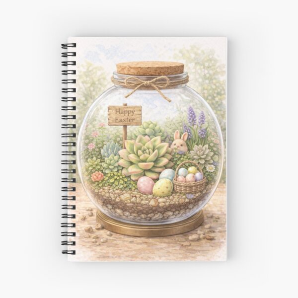 Item preview, Easter Jar Bunny – Succulent Spring Watercolour designed and sold by inspired-works.