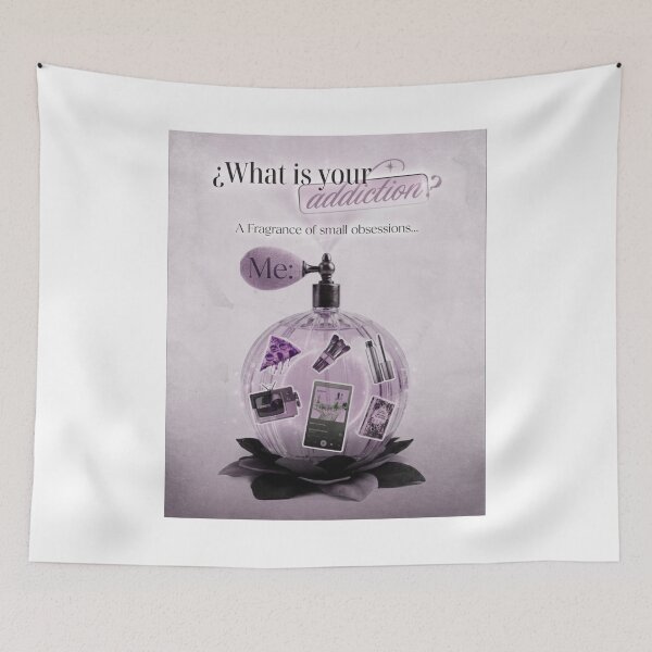 Item preview, WHAT IS YOUR ADDICTION VINTAGE AESTHETIC COLLAGE PALE AMETHYST designed and sold by melyverso.