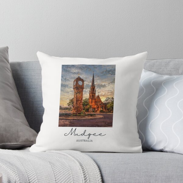 Item preview, Mudgee Clock Tower - Vintage Souvenir designed and sold by twentytwo ART souvenir designs.