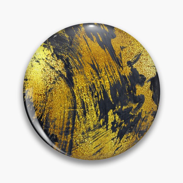 Item preview, Golden Glam Glitzy Colors Splashed On Black Abstract designed and sold by DEC02.