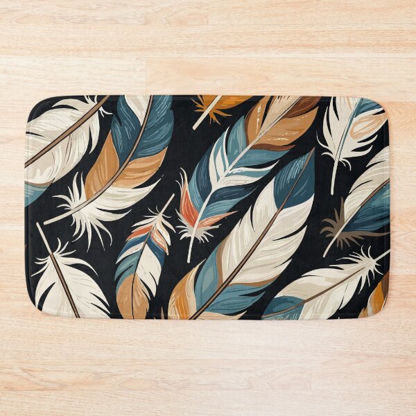 Item preview, Vintage feather pattern designed and sold by Grypis.