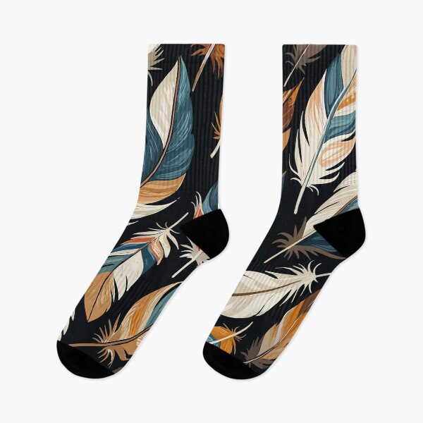 Item preview, Vintage feather pattern designed and sold by Grypis.