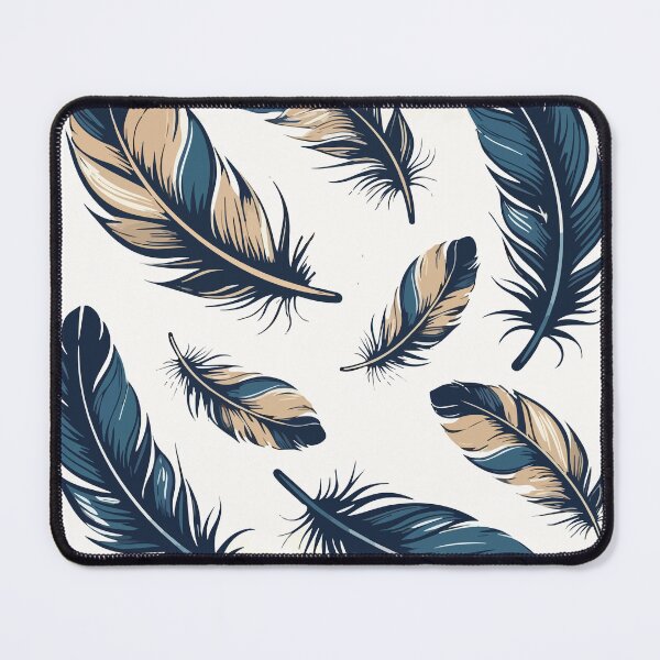 Item preview, Vintage feather pattern designed and sold by Grypis.